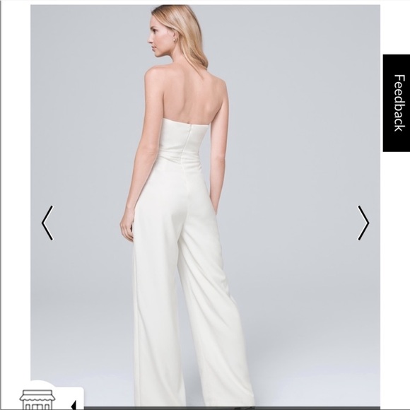 2 White House Black Market jumpsuits; Sizes 8 and 12. - Picture 2 of 5